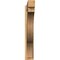 Ekena Millwork Funston Block Rough Sawn Outlooker, Western Red Cedar, 6"W x 38"D x 38"H OUT06X38X38FST05RWR - alternate 3